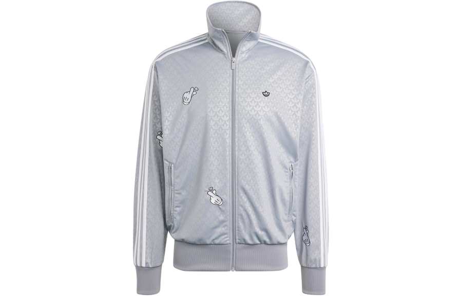 Adidas Originals x MILAOSHU Mickey Mouse Jackets & Coats Men's Gray