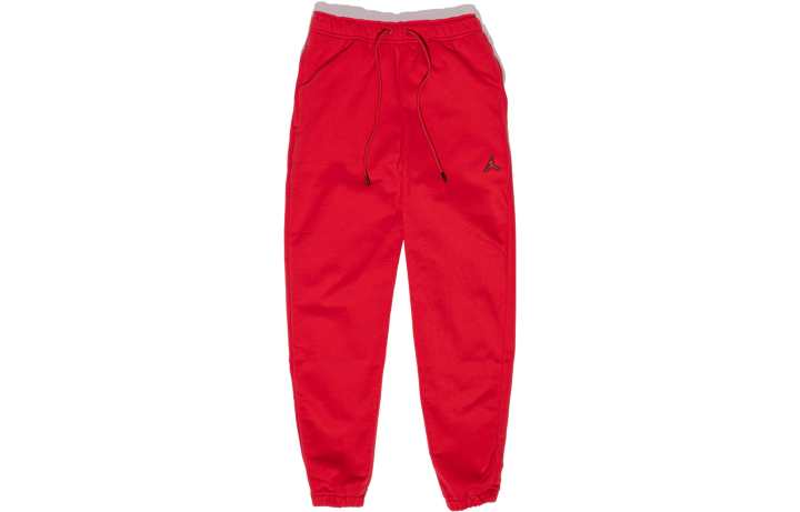 Jordan Jordan Knitted Sweatpants Men's Red Moderate Cuffed Pants