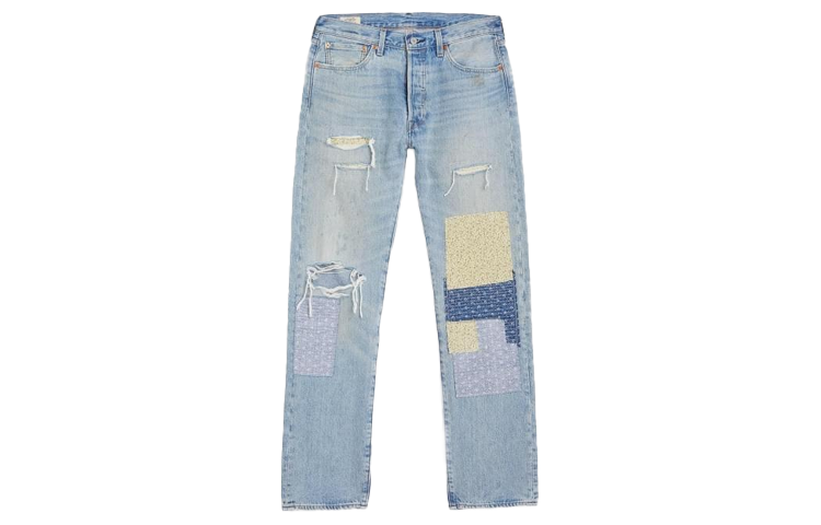 Levis Levis Jeans Men's Patchwork Blue