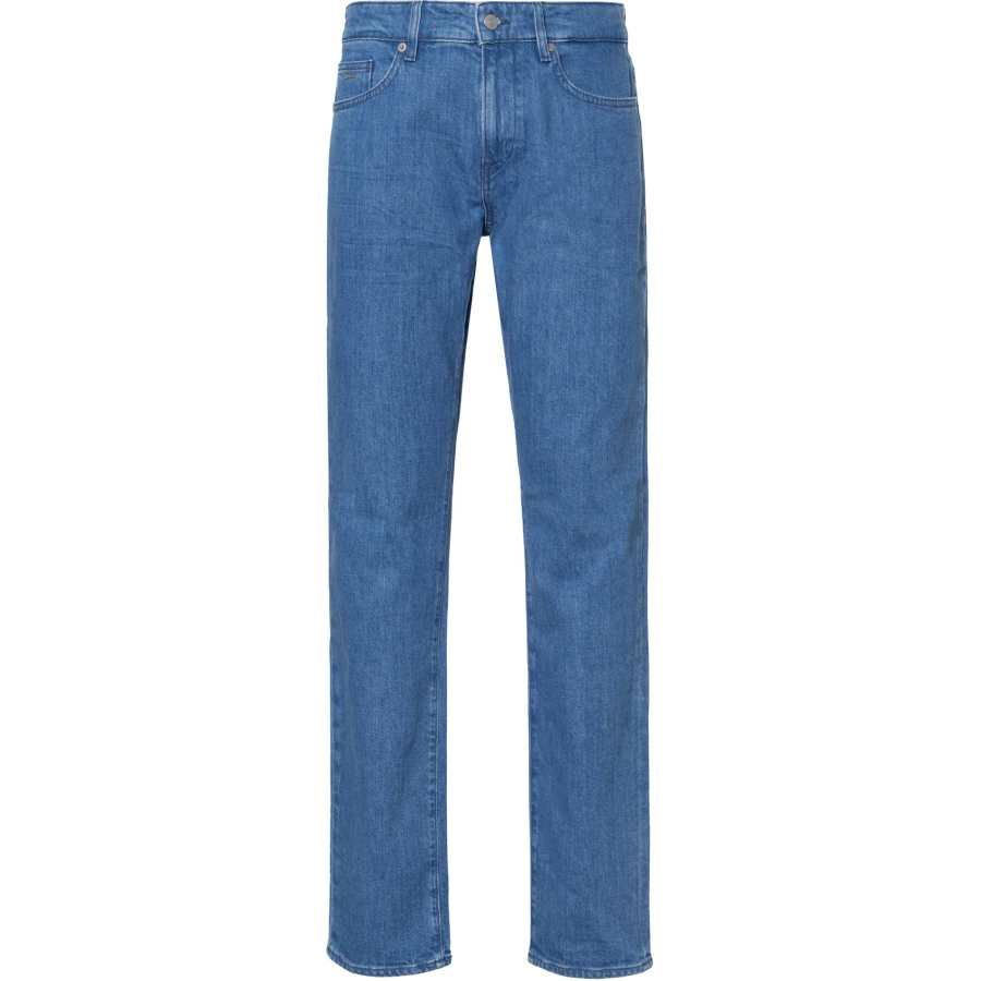 HUGO BOSS Jeans Men's Blue Moderate Straight Fit Pants