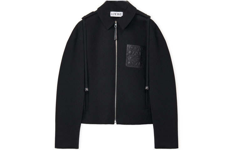 LOEWE LOEWE Anagram FW22 Parka Coat Men's Black