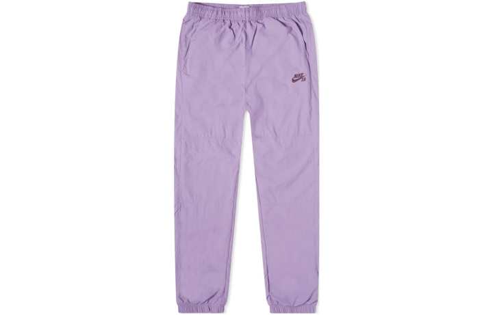 Nike Nike Knitted Sweatpants Men's Purple Moderate Cuffed Pants