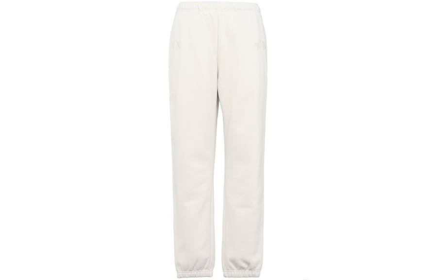 THE NORTH FACE X KAWS Knitted Sweatpants Men's White Moderate Cuffed Pants
