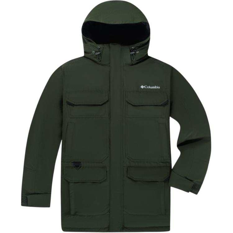 Columbia Landroamer Down Jacket Men's Dark Green