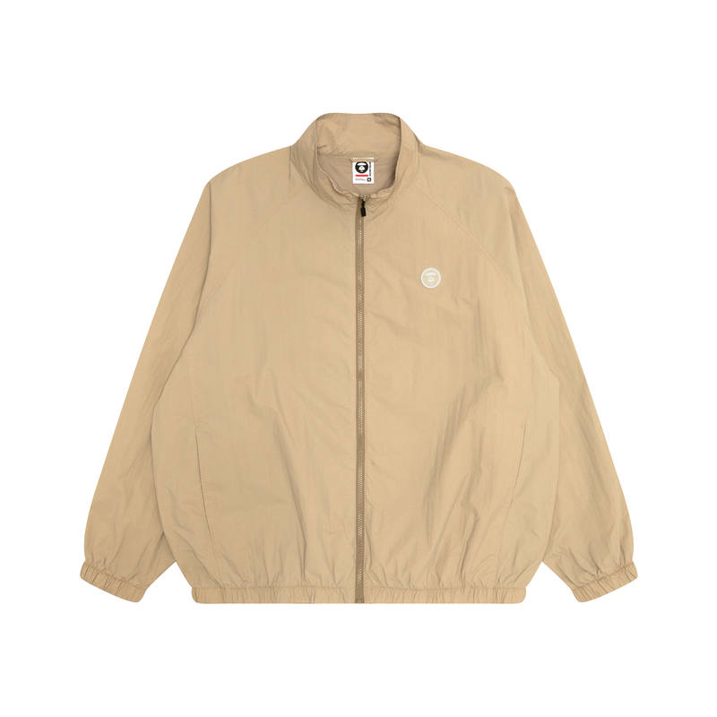Aape Aape mock-neck logo-patch jacket