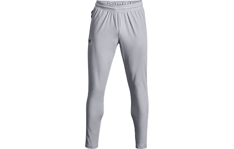 Under Armour Straight Fit Pants Sweatpants Men's Gray
