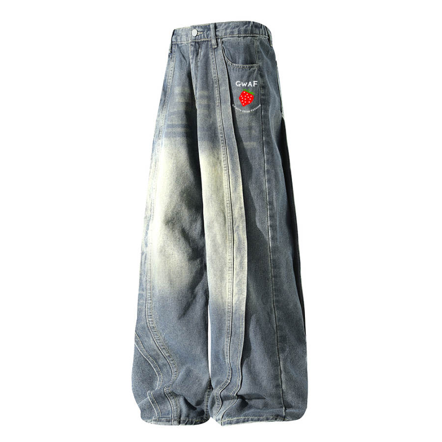 GWAF Jeans Unisex Moderate Wide Leg Pants