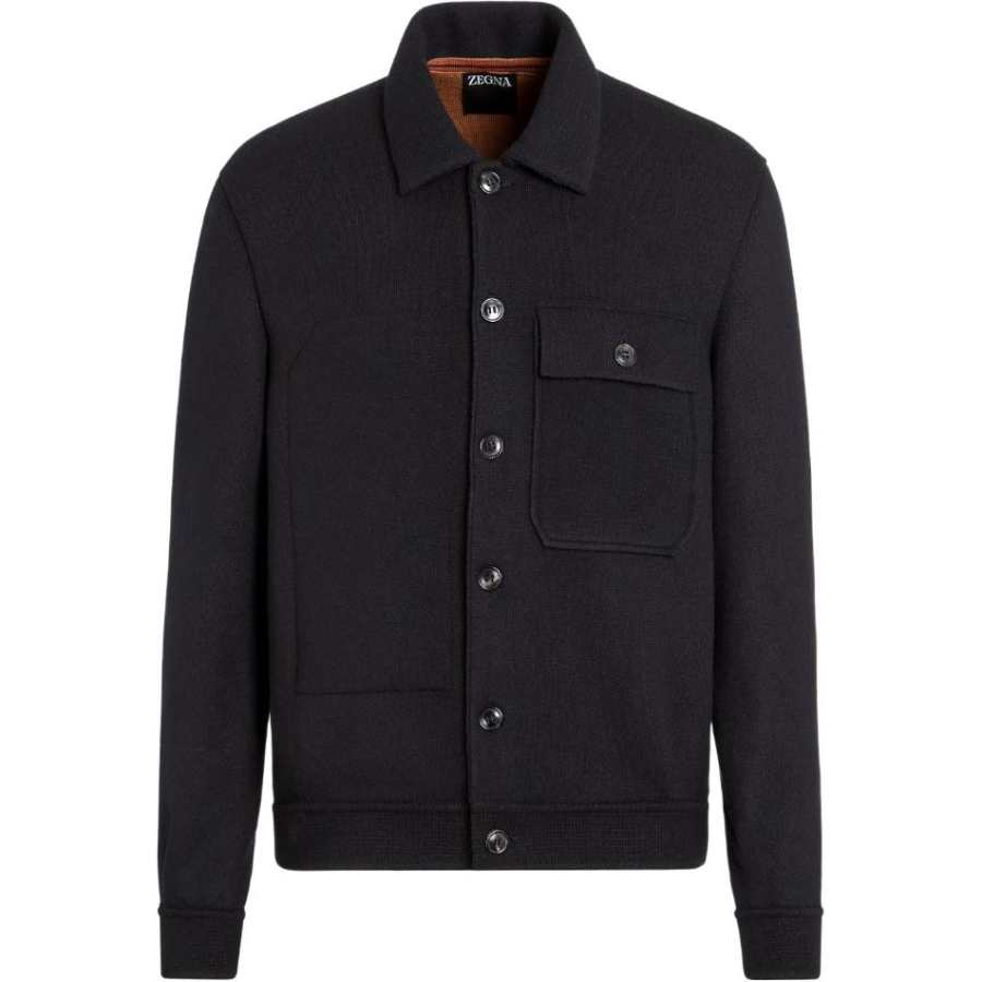 Ermenegildo Zegna Jackets & Coats Men's Black