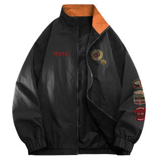 Feiyue Jackets Unisex Stand Collar Moderate Other