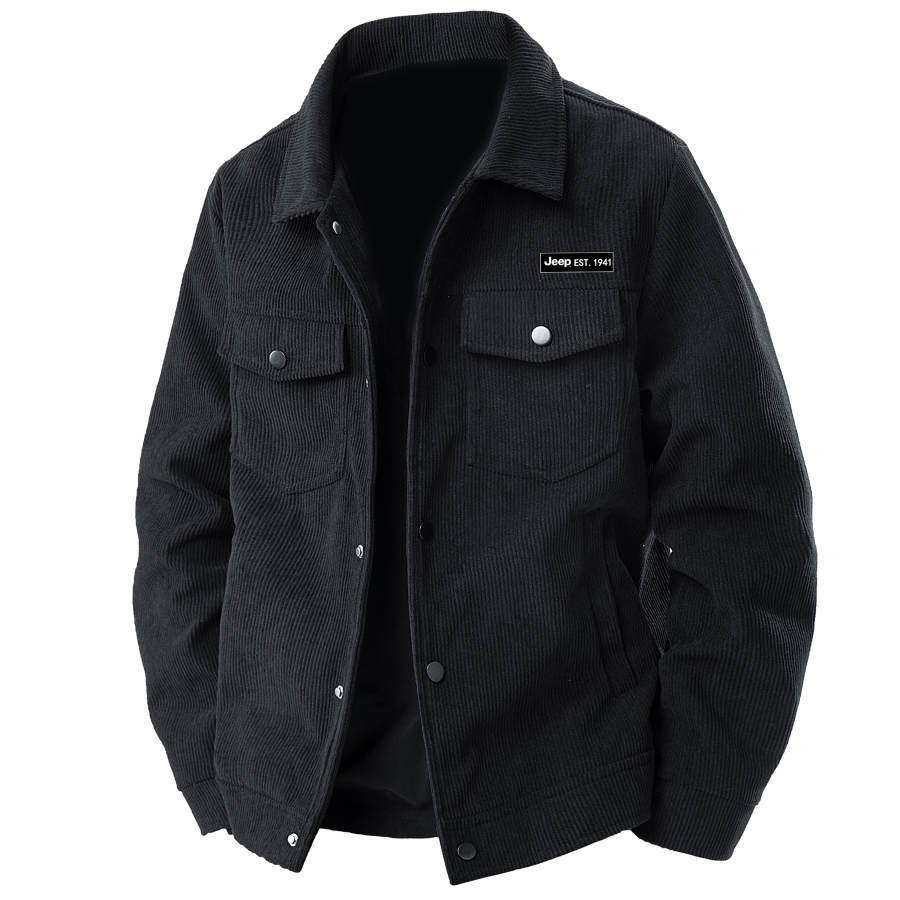 Jeep Jeep Jackets Unisex Lapel Moderate Workwear