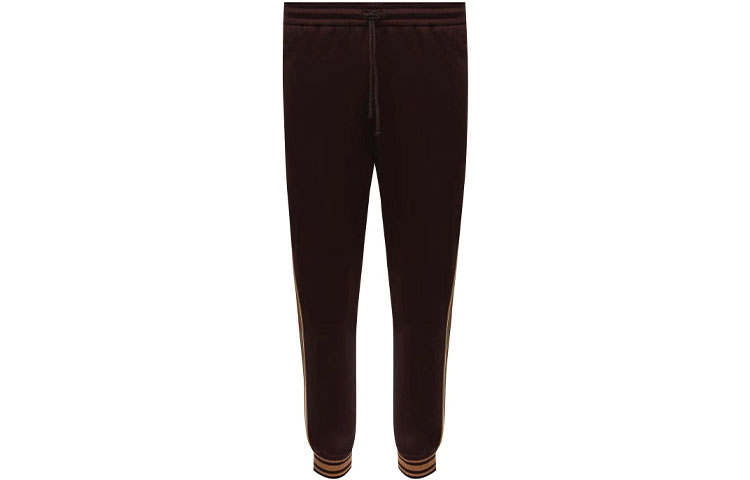 GUCCI FW21 Knitted Sweatpants Men's Coffee