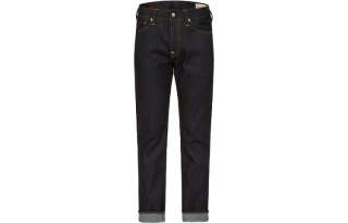 EVISU Tapered Pants Stretch Moderate Jeans Men's Denim Blue