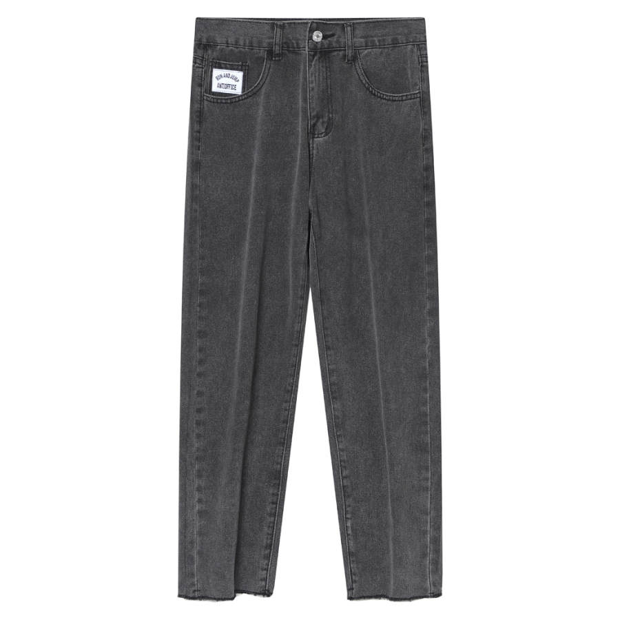 Antioffice Jeans Men's Thin Straight Fit Pants
