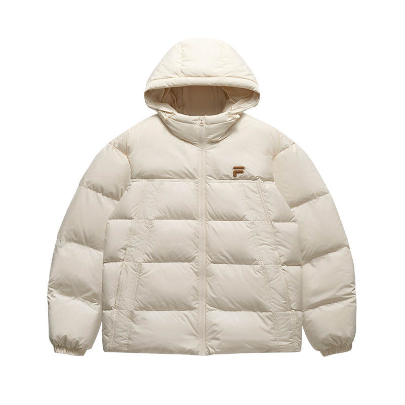 FILA FUSION FOB Down Jacket Unisex Wheat Cream