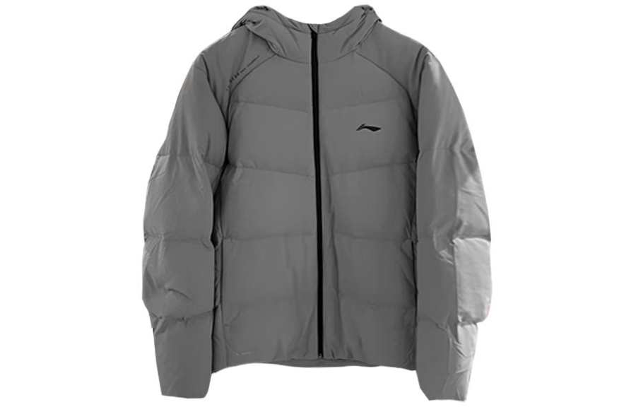 Li-Ning Li Ning Fitness Series Down Jacket Men's Gray