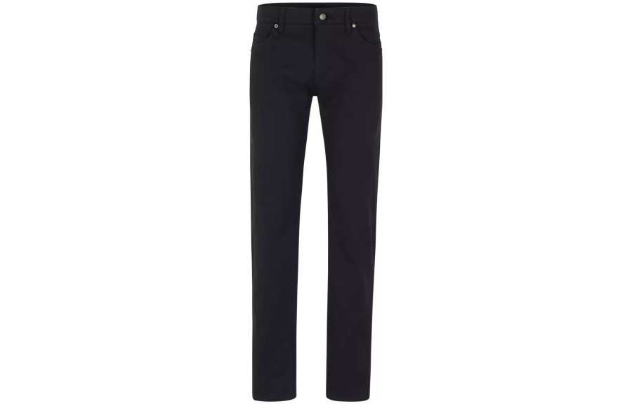 HUGO BOSS Jeans Men's Black Moderate Straight Fit Pants
