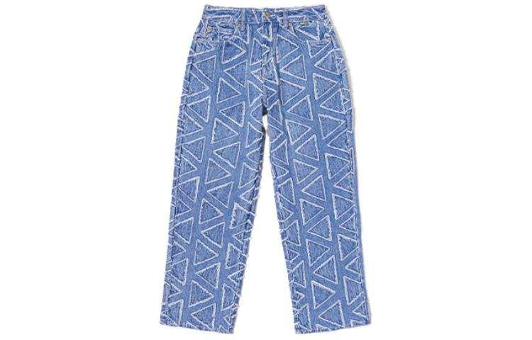 Lee X Randomevent Lee X RANDOMEVENT Jeans Unisex Medium Blue Moderate Straight Fit Pants