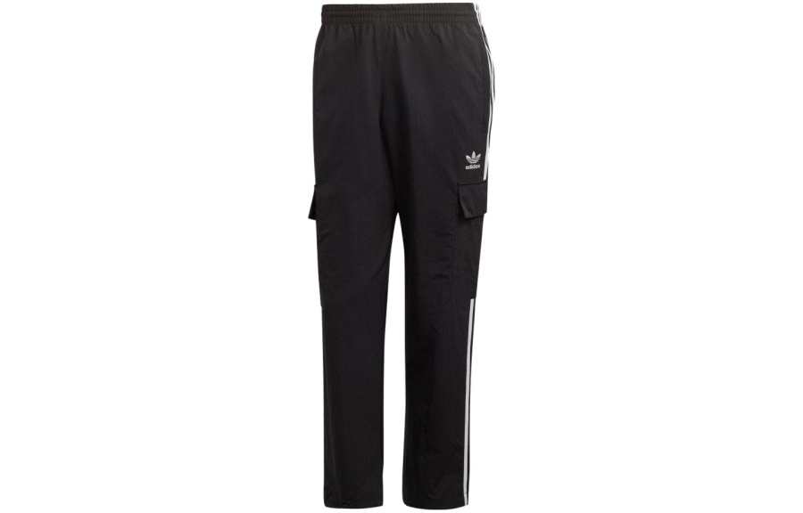 Adidas Originals 3 Stripes Cargo Pants Japan Version Men's Black