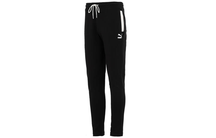 PUMA PUMA Knitted Sweatpants Men's Black