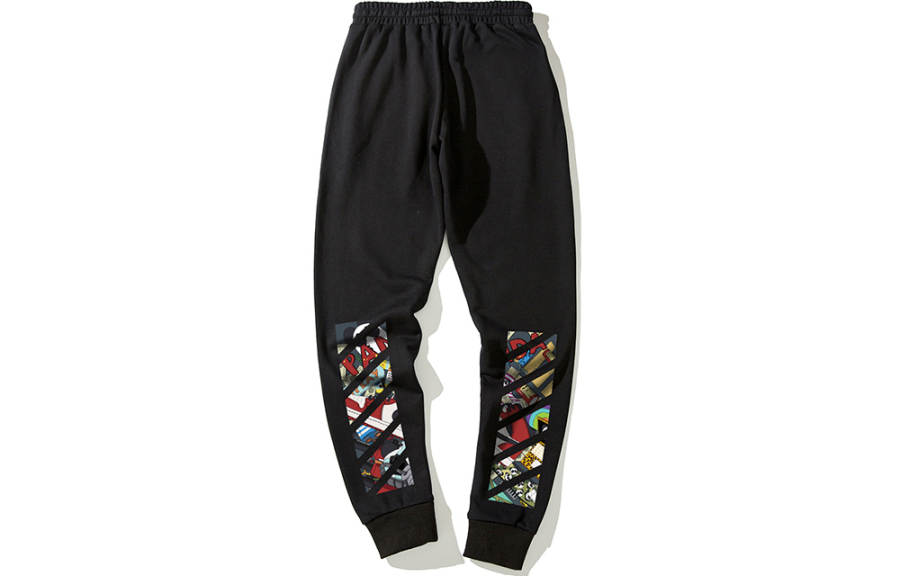 SANSYAS Knitted Sweatpants Unisex Moderate Cuffed Pants