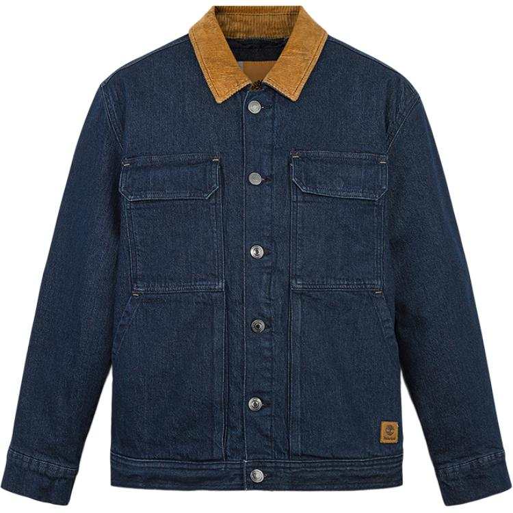Timberland Puffer Jacket Men's Aqua Mill Blue