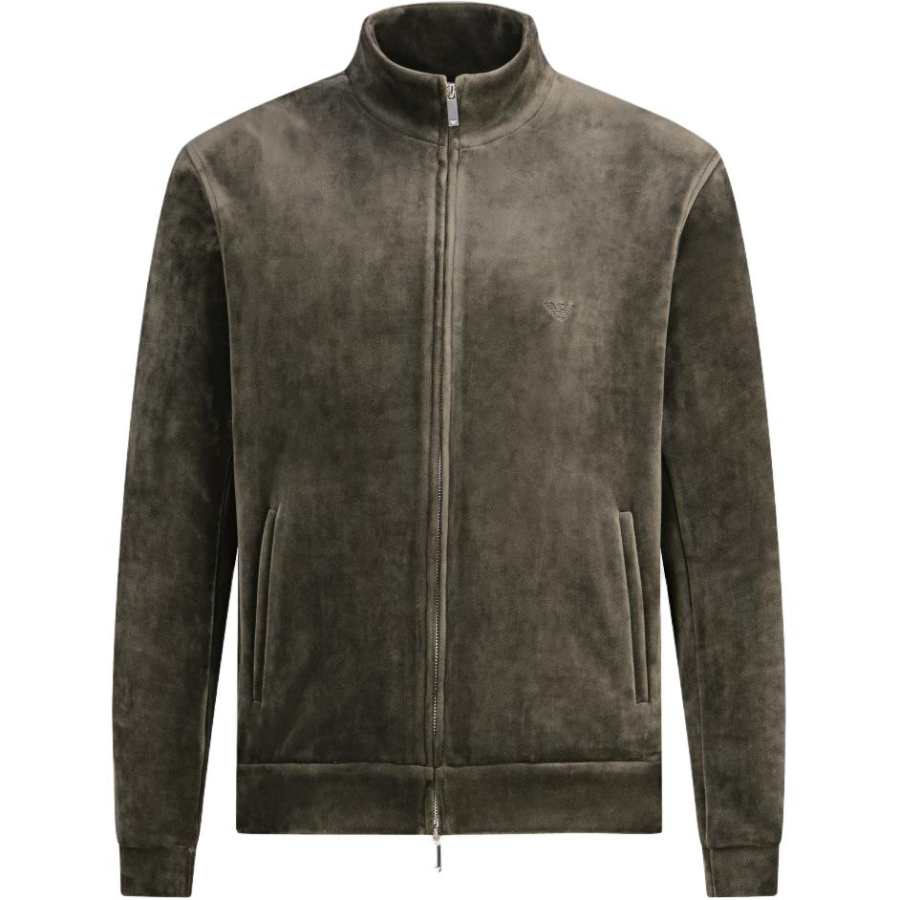 EMPORIO ARMANI FW23 Jackets & Coats Men's Green