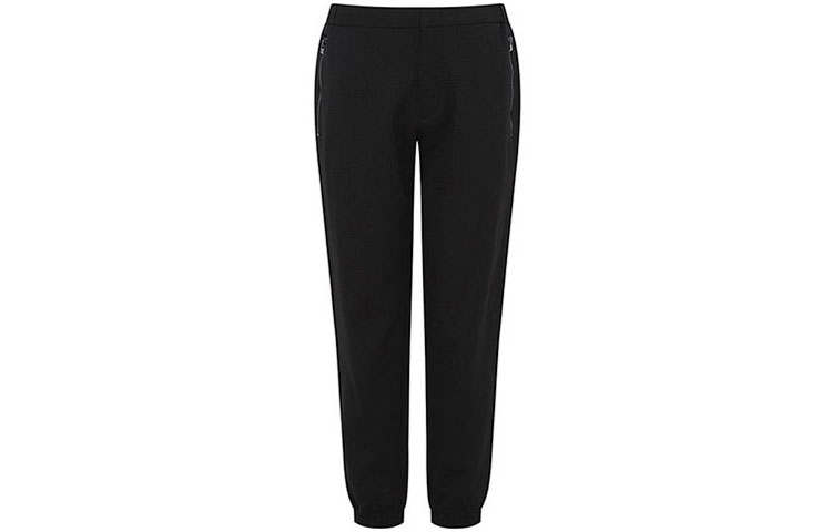 EMPORIO ARMANI Knitted Sweatpants Men's Black