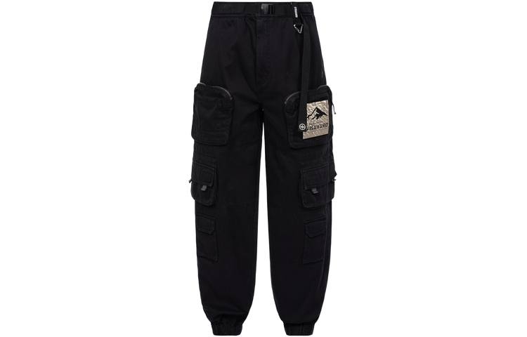 EVISU EVISU Cargo Pants Men's Black Moderate