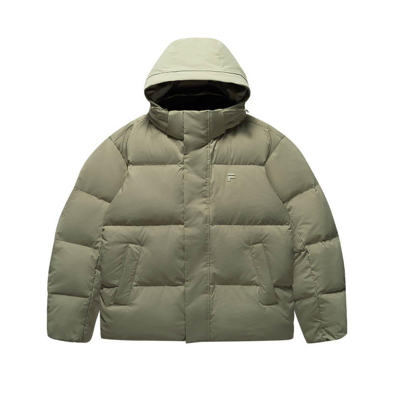 FILA FUSION FUSIONEER Down Jacket Men's Dark Umber Khaki