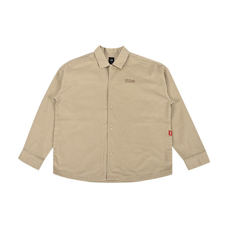 Vans Vans Jackets Men's Brown Lapel Moderate Other