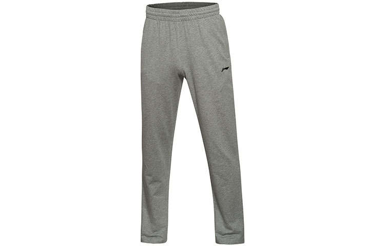 Li-Ning Li Ning Knitted Sweatpants Men's Gray