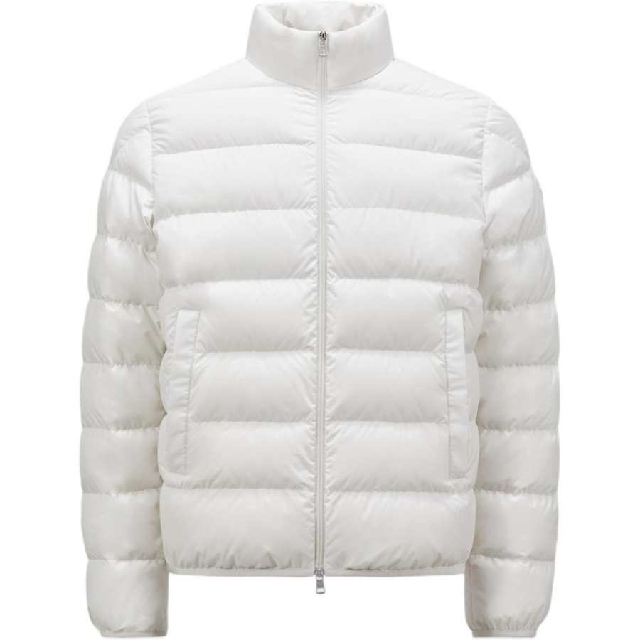 Moncler Moncler Baudinet Rib Bone Down Jacket Unisex Raw White