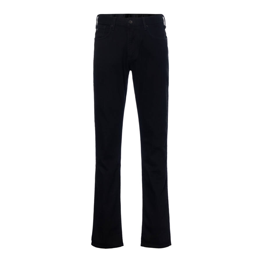 EMPORIO ARMANI Jeans Men's Black Moderate Straight Fit Pants