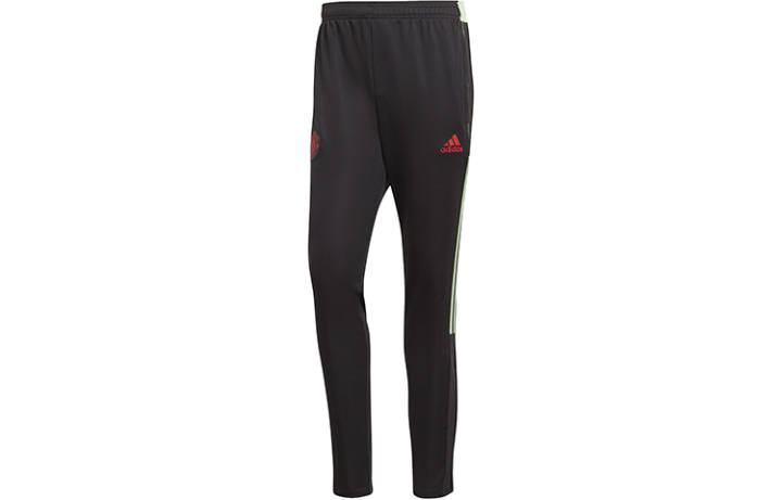 Adidas Adidas Knitted Sweatpants Men's Black Moderate Straight Fit Pants