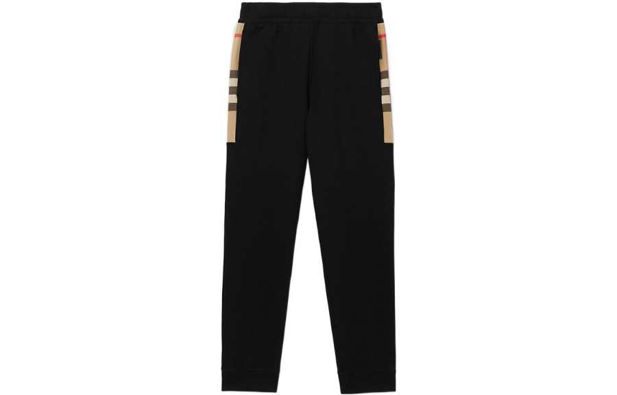 Burberry Knitted Sweatpants Men's Black