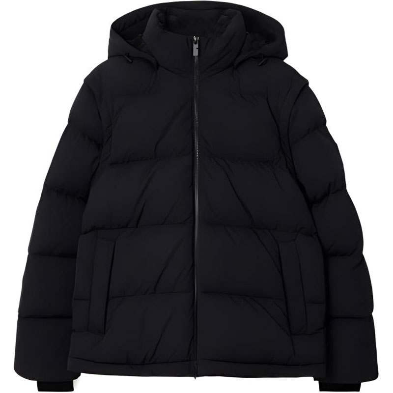 Burberry Burberry logo-patch puffer jacket