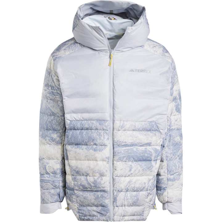 Adidas Adidas x National Geographic INSULATED Down Jacket Men's Light Blue