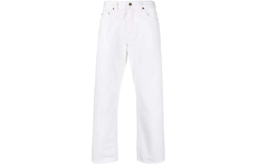 Golden Goose Mid-Rise Distressed-Hem Jeans