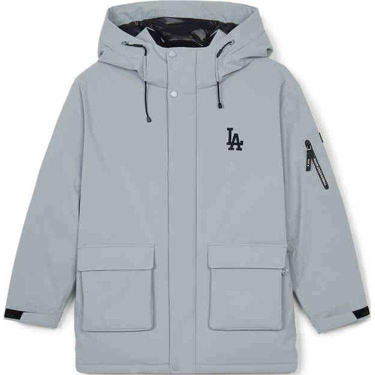 MLB MLB Los Angeles Dodgers Down Jacket Unisex Light Gray