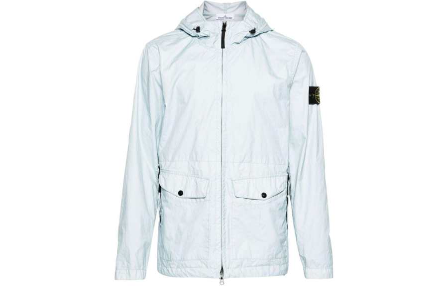 STONE ISLAND Jackets & Coats Men's Sky Blue