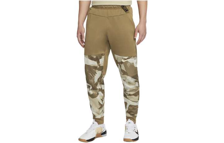Nike Nike Knitted Sweatpants Men's Khaki Moderate Cuffed Pants