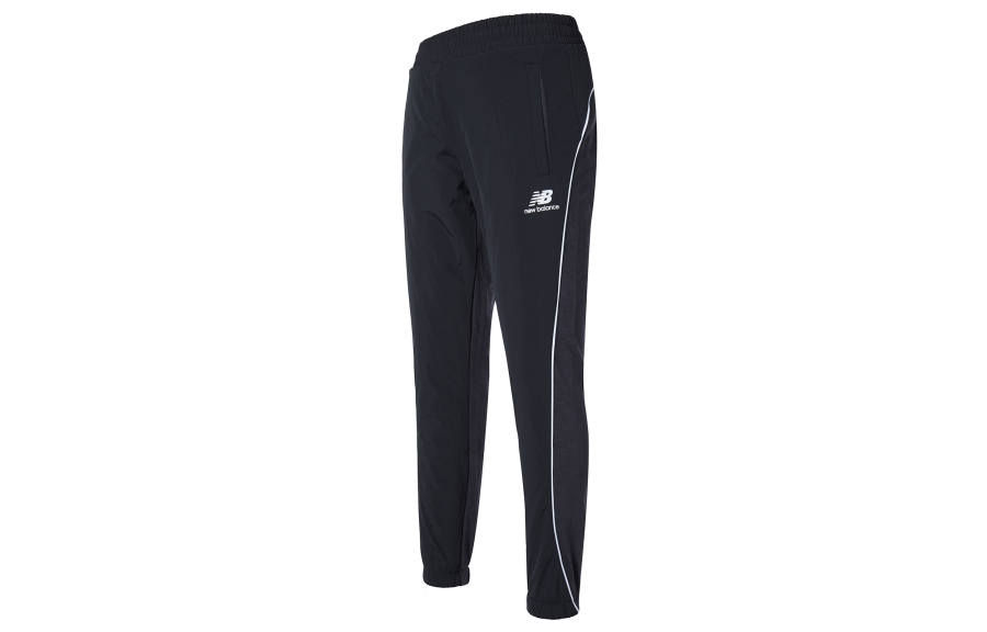 New Balance New Balance Knitted Sweatpants Men's Black Moderate Cuffed Pants