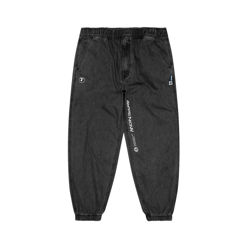 Aape Aape ape now logo-appliqué regular jeans