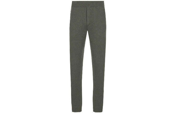 DIOR DIOR FW21 Knitted Sweatpants Men's Olive