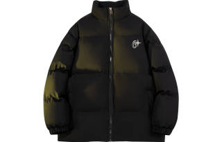 ONEANNET Puffer Jackets Unisex Stand Collar Moderate Padded Puffer Jacket