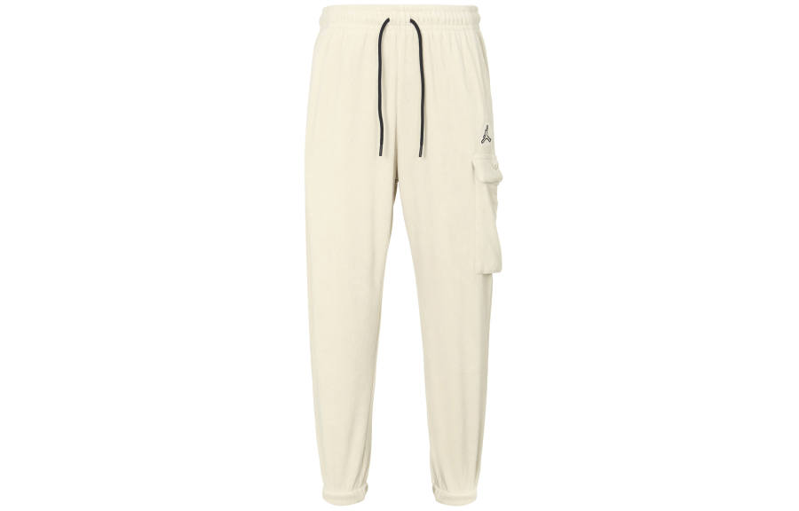 Jordan Jordan ESSENTIAL M J Ess Gfx Flc Winter Pant Casual Thickened And Fleece Lined Elastic Cuff Knitted Sweatpants