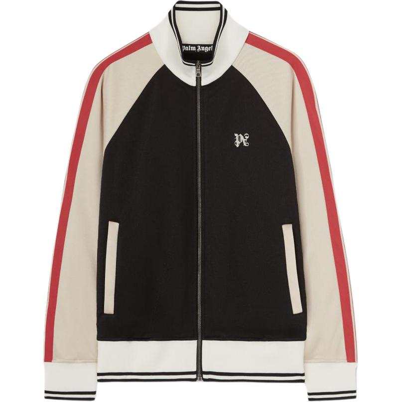 Palm Angels monogram colour-block track jacket