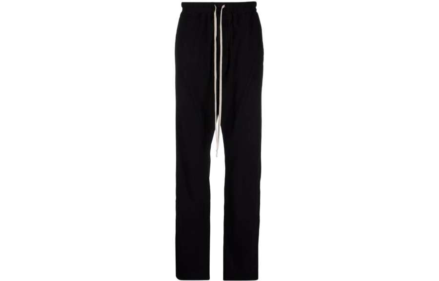 RICK OWENS RICK OWENS/RO Knitted Sweatpants Men's Black