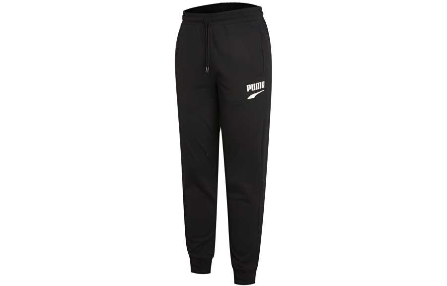 PUMA PUMA Knitted Sweatpants Men's Black