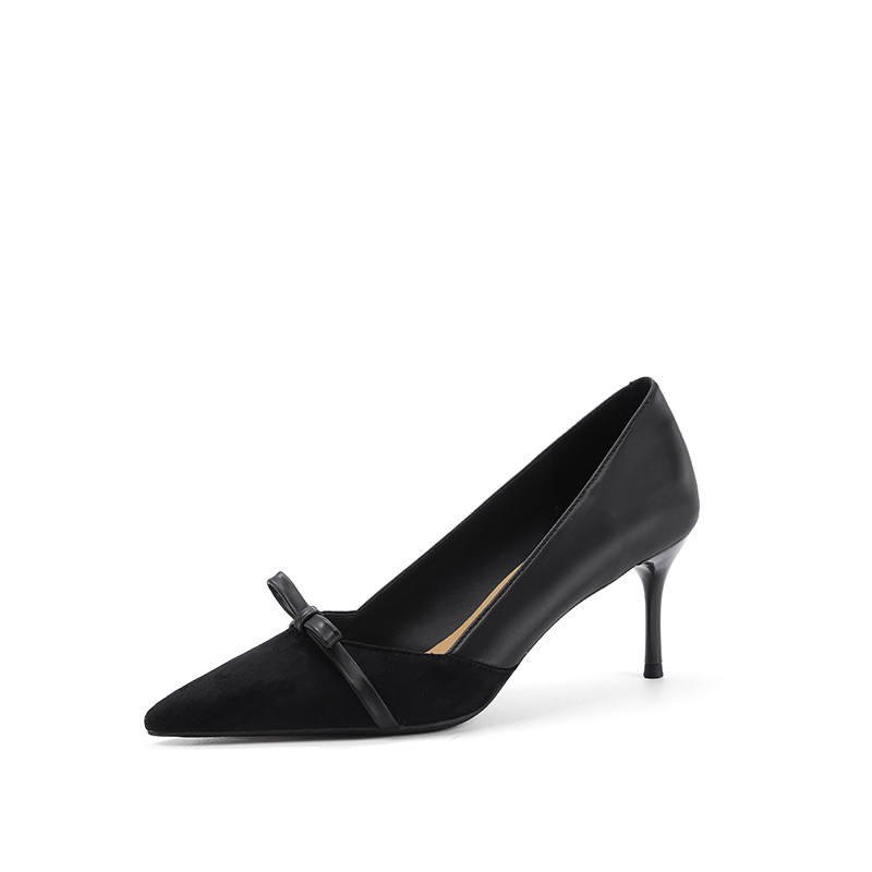 WALIBU Pu Slim Heel High Heels Women's